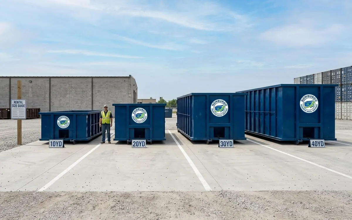 Dumpster sizes in Newburgh MO Roll-off dumpster sizes available in Newburgh, New York